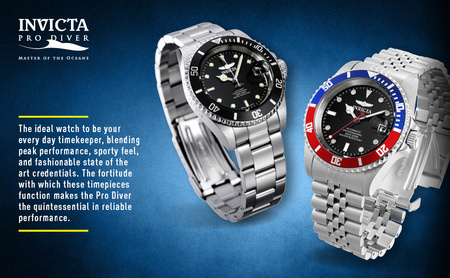 INVICTA DIVER PROFESSIONAL MEN'S WATCH 29176 - AUTOMAT WR200 (zv004a)