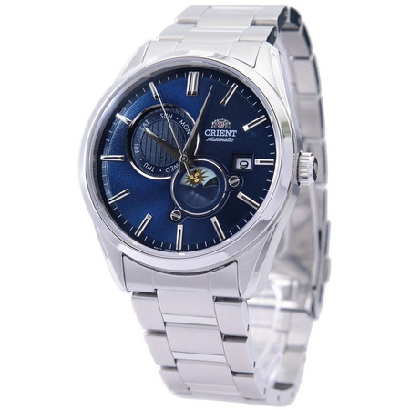 Zegarek Męski Orient Contemporary Sun & Moon RA-AK0308L10B + BOX