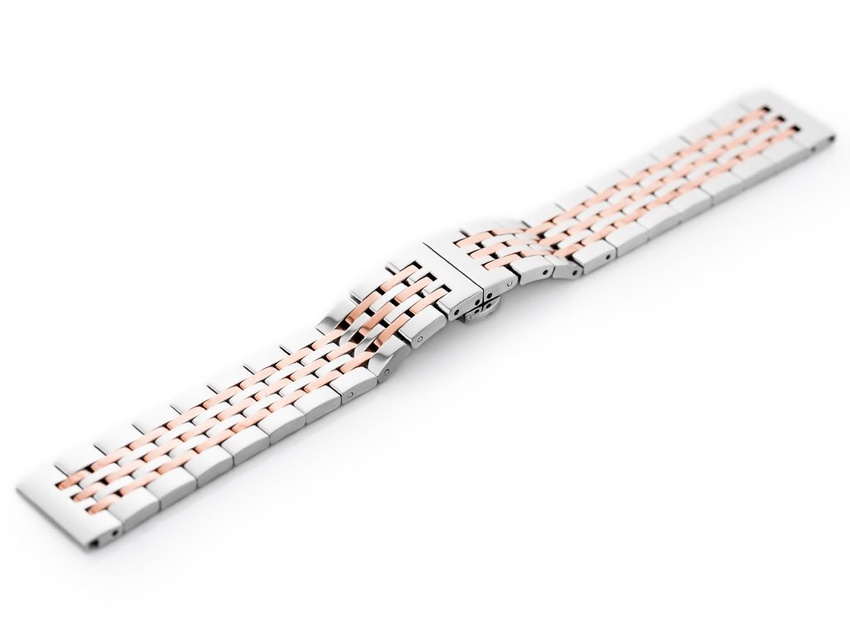 Pacific Bracelet Model 4 silver rose gold 20mm