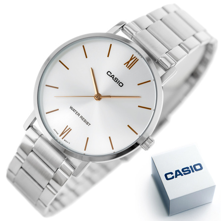 Casio Men's Watch MTP-VT01D-7BUDF + BOX
