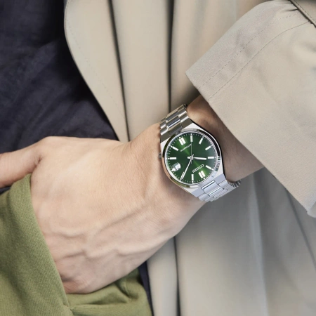 ZEGAREK MĘSKI CITIZEN Tsuyosa NJ0200-50X - AUTOMAT SZAFIR 