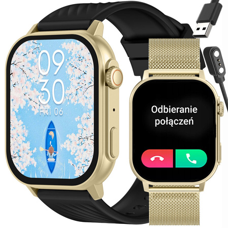 SMARTWATCH UNISEX GRAVITY GT15-6 - BLUETOOTH CONNECTIONS, ADDITIONAL PASSAGE (sg029f)