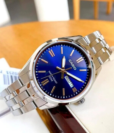 CASIO MEN'S WATCH MTP-1335D-2A2 (zd026c) + BOX