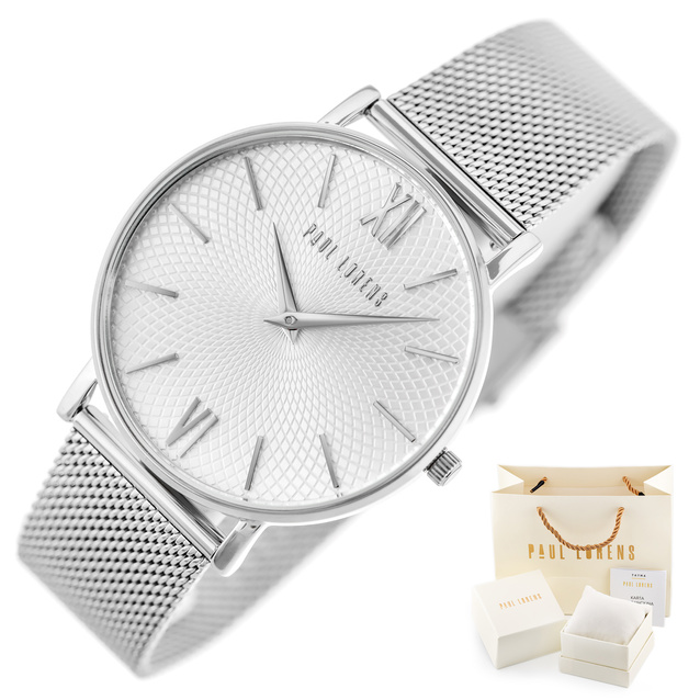 PAUL LORENS WOMEN'S WATCH - PL11989B7-3C1 (zg520a) + BOX