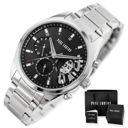 PAUL LORENS MALE WATCH - PL20003B-1C1 (zg387c) + BOX