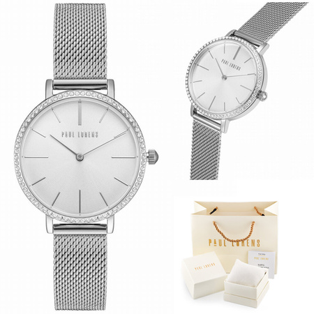 PAUL LORENS WOMEN'S WATCH - PL12894B-3C1 (zg553b) + BOX