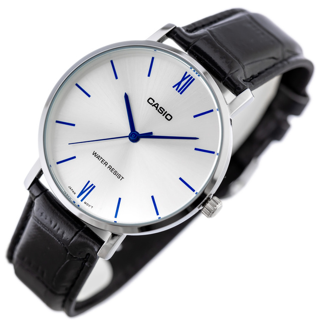 CASIO MEN'S WATCH MTP-VT01L-7B1 + BOX