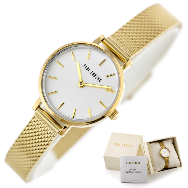 PAUL LORENS WOMEN'S WATCH - PL20004B-3D1 (zg567b) + BOX