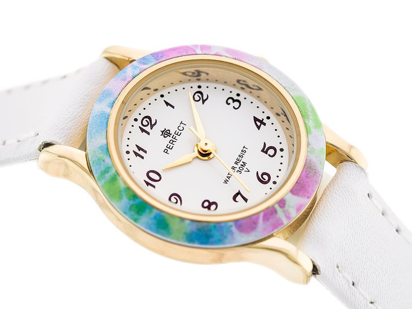 PERFECT CHILDREN'S COMMUNION WATCH LP195-05 - white + BOX