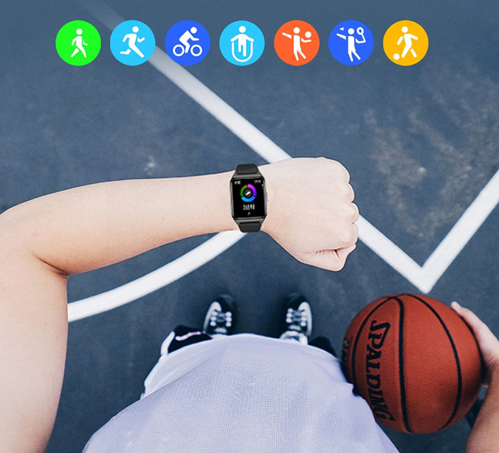 SMARTWATCH UNISEX Rubicon RNCE89 - CONNECTIONS, OWN dial (sr035h)