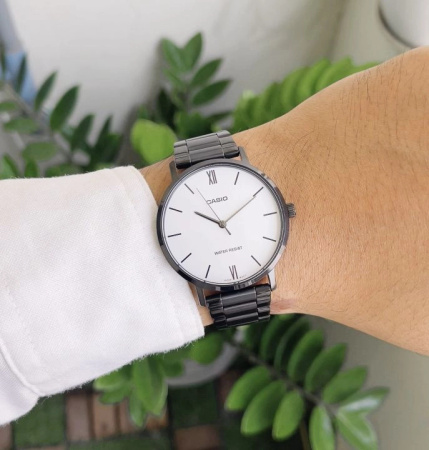 Casio Men's Watch MTP-VT01B-7B + BOX