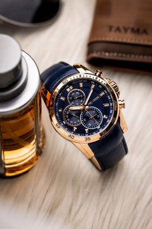 ZEGAREK MĘSKI PAUL LORENS -  PL9753A8-6F3 (zg364f) + BOX