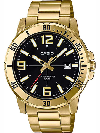 CASIO MTP-VD01G-1B MEN'S WATCH + BOX