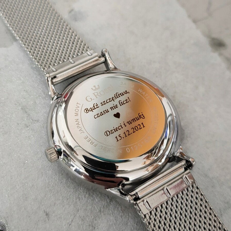 Watch engraving