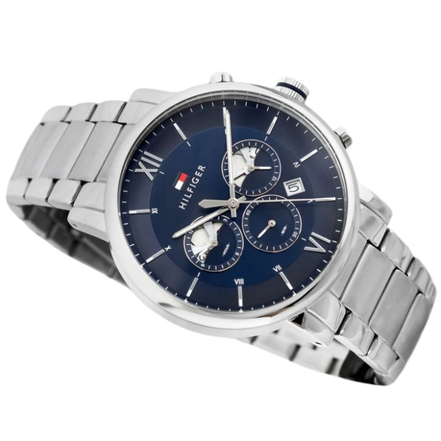 TOMMY HILFIGER MEN'S WATCH 1710409 EVAN (zf033b) + BOX