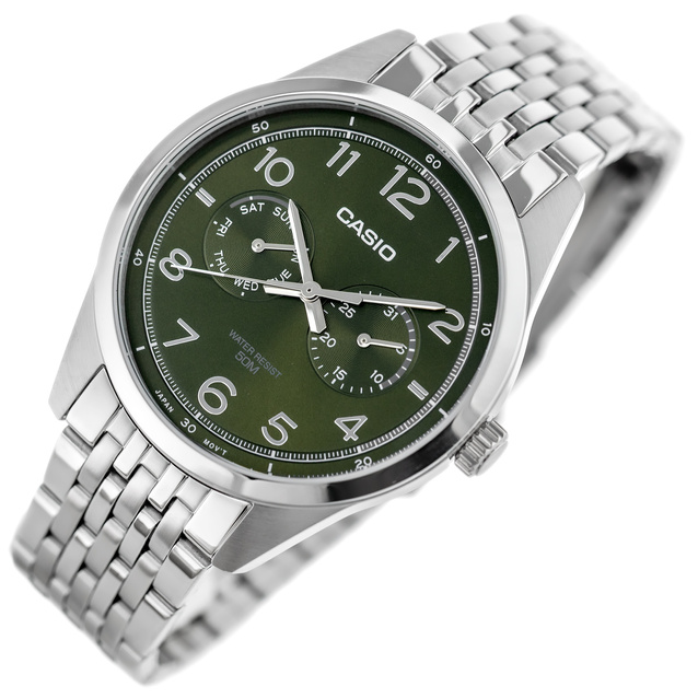 CASIO MTP-E340D-3A MEN'S WATCH (zd264c) + BOX