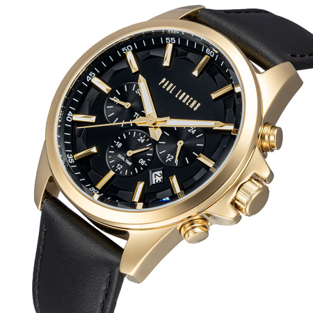 PAUL LORENS MALE WATCH - PL20010A-1A2 (zg379e) + BOX