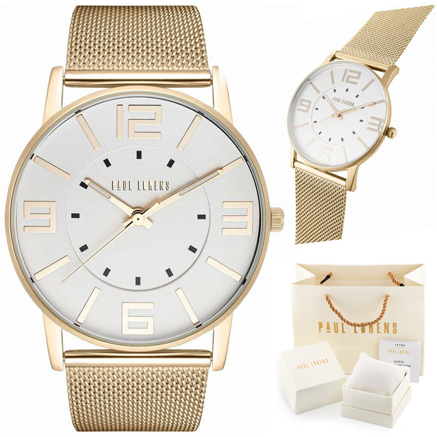 PAUL LORENS WOMEN'S WATCH - PL1874B2-3D1 (zg556c) + BOX