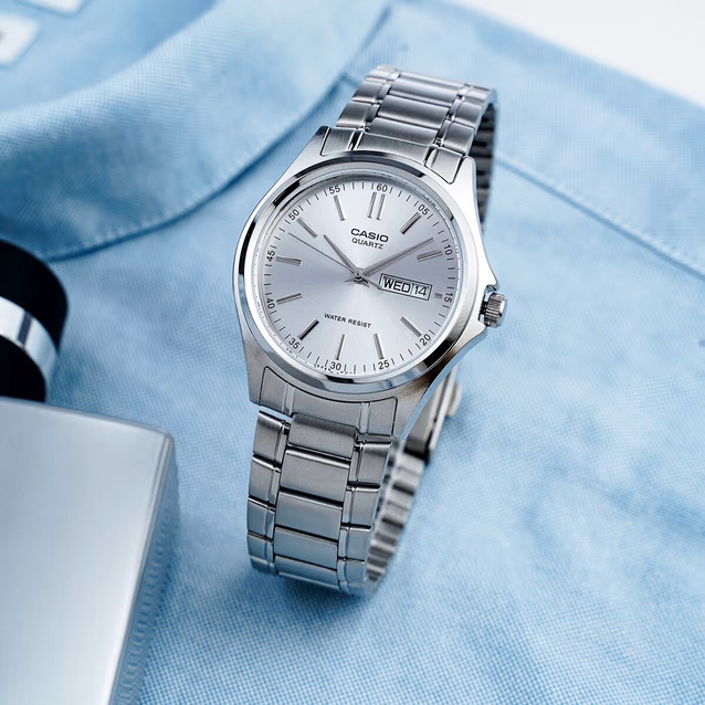 CASIO MALE WATCH MTP-1239D-7ADF - MULTIDATA (zd040a) + BOX