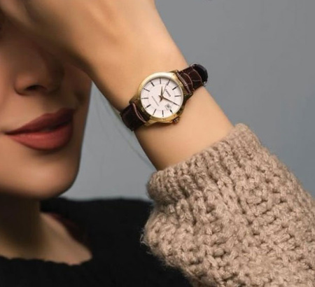 CASIO LTP-V004GL-7A WOMEN'S WATCH (zd569c) + BOX