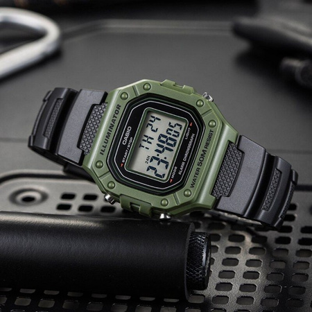 CASIO MEN'S WATCH W-218H-3A + BOX