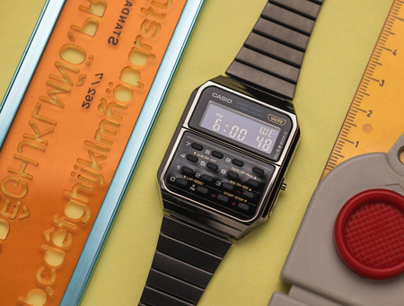 Unisex Casio CA-500WEGG-1B watch + BOX