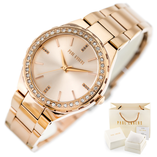 ZEGAREK DAMSKI PAUL LORENS -   PL9656B3-4D2 (zg535f) + BOX