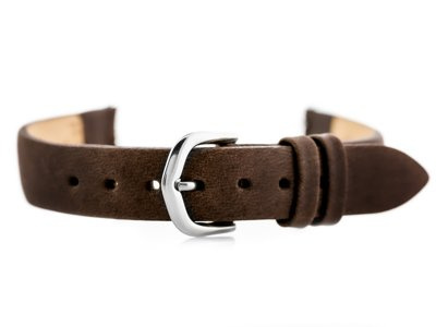 BISSET BS-212 leather watch strap - 14mm
