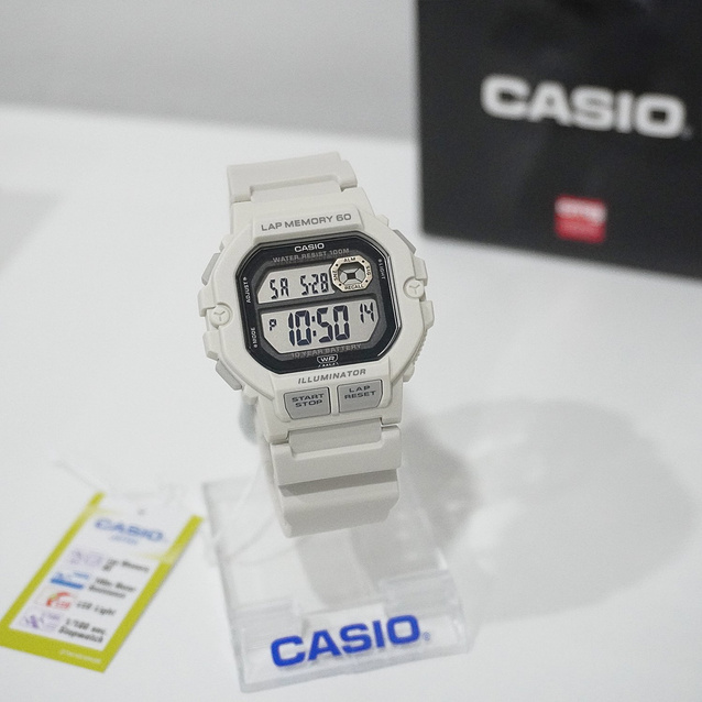CASIO Sports Men's WATCH WS-1400H-8A + BOX (zd271d)