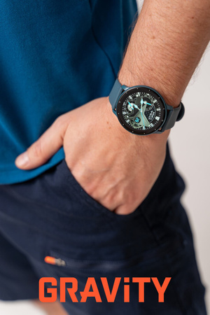 SMARTWATCH UNISEX GRAVITY GT1-9 PRO - BLUETOOTH CONNECTIONS, ADDITIONAL PASSAGE (sg027i)
