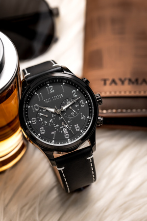 PAUL LORENS MALE WATCH - PL20011A-1A5 (zg378c) + BOX