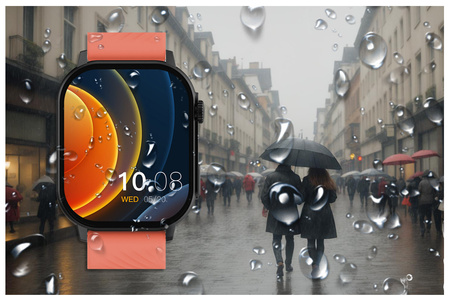 SMARTWATCH UNISEX GRAVITY GT15-3 - BLUETOOTH CONNECTIONS, ADDITIONAL PASSAGE (sg029c)