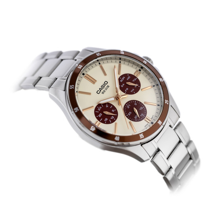 CASIO MEN'S WATCH MTP-1374D-5A2 (zd063g) + BOX