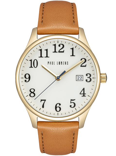 PAUL LORENS MALE WATCH - PL20016A-4B2 (zg380d) + BOX