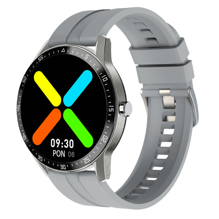 MEN'S SMARTWATCH G. Rossi SW018-2 silver/gray (sg012b) OWN dials