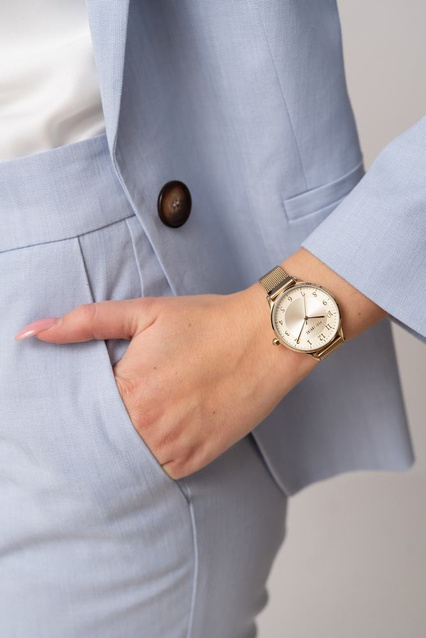 PAUL LORENS WOMEN'S WATCH - PL12189B-4D1 (zg550d) + BOX