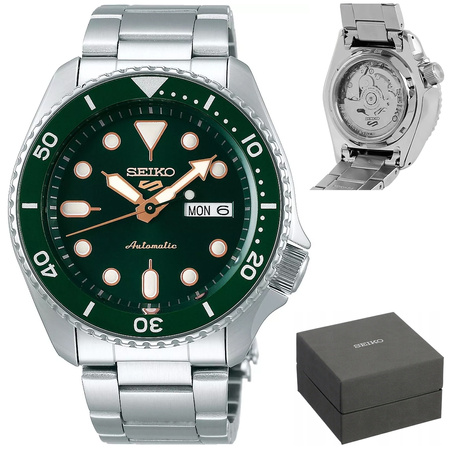 MEN'S WATCH SEIKO 5 SRPD63K1 AUTOMATIC + BOX