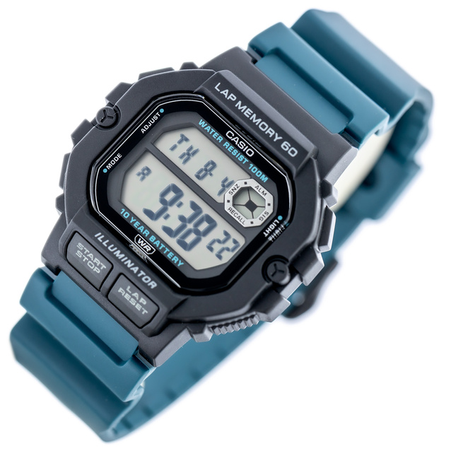 CASIO Sports Men's WATCH WS-1400H-3A + BOX (zd271c)