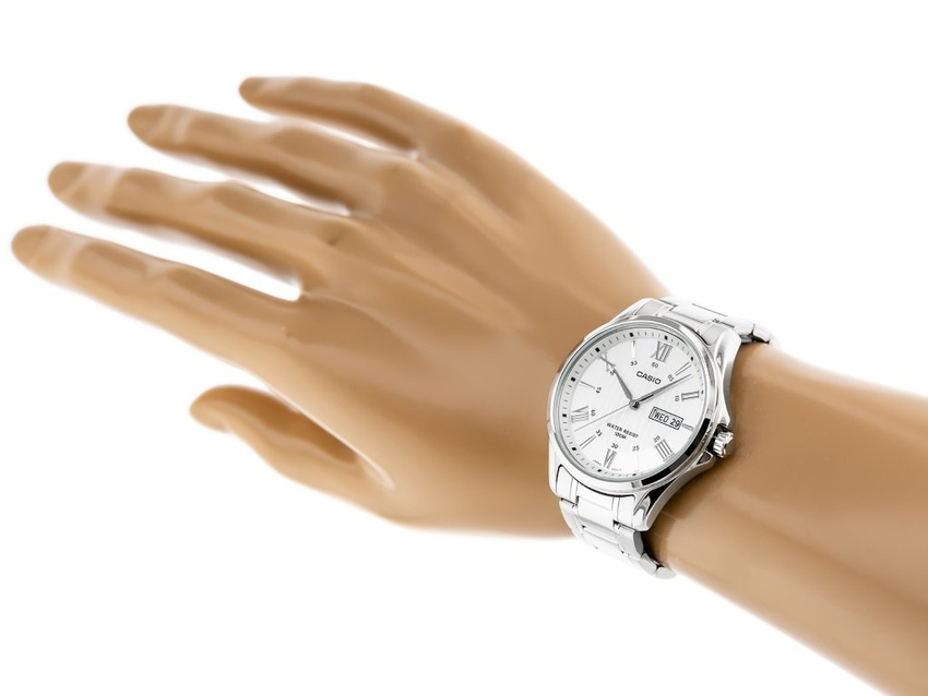 CASIO MEN'S WATCH MTP-1384D-7A (zd108a) + BOX