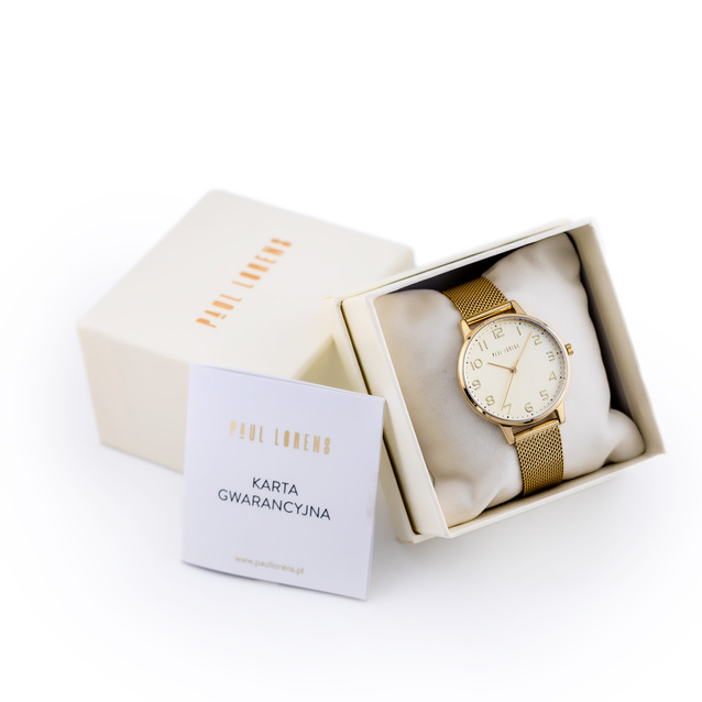 PAUL LORENS WOMEN'S WATCH - PL11715B2-4D1 (zg511d) + BOX