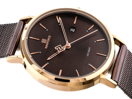 KOMPLET PREZENTOWY 2 ZEGARKÓW (MĘSKI I DAMSKI) NAVIFORCE - NF3008G+L (zn113e)