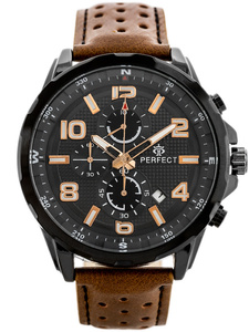 PERFECT CH05L MEN'S WATCH - CHRONOGRAPH (zp353e) + BOX