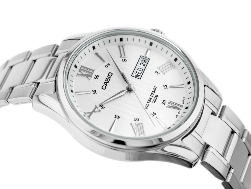 CASIO MEN'S WATCH MTP-1384D-7A (zd108a) + BOX