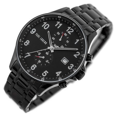 PAUL LORENS MALE WATCH - PL20002B-1A5 (zg383a) + BOX