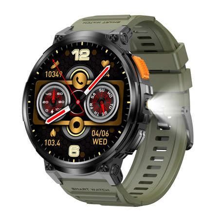 SMARTWATCH MEN'S GRAVITY GT23-5 - TIMER, ADDITIONAL BELT (sg031e)