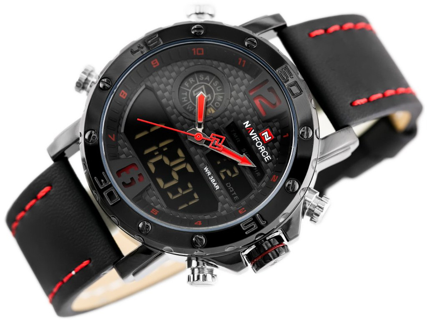 ZEGAREK MĘSKI NAVIFORCE - NF9134 (zn075c) + BOX