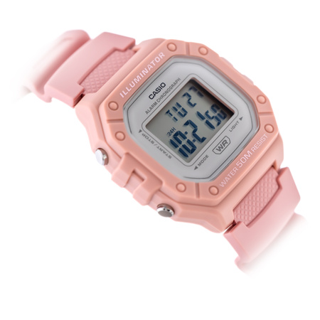 CASIO UNISEX WATCH W-218HC-4A + BOX (zd208h)