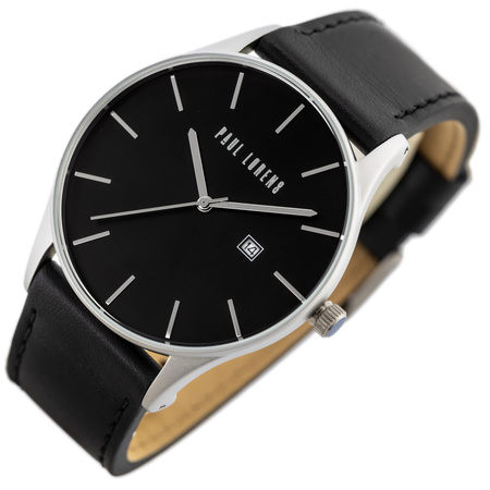 PAUL LORENS MALE WATCH - PL7028A2-1A1 (zg360a) + BOX