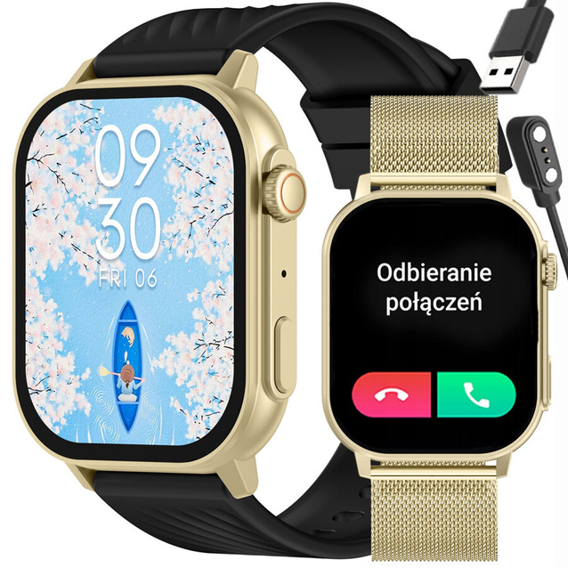 SMARTWATCH UNISEX GRAVITY GT15-6 - BLUETOOTH CONNECTIONS, ADDITIONAL PASSAGE (sg029f)