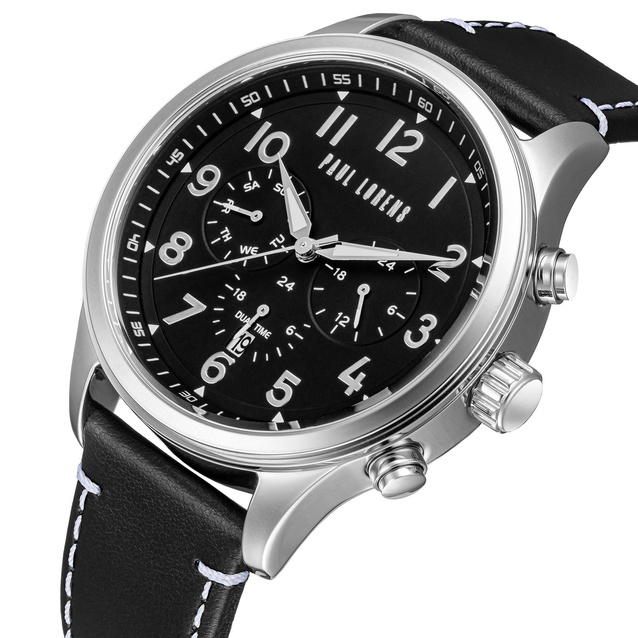 PAUL LORENS MALE WATCH - PL20011A-1A1 (zg378b) + BOX